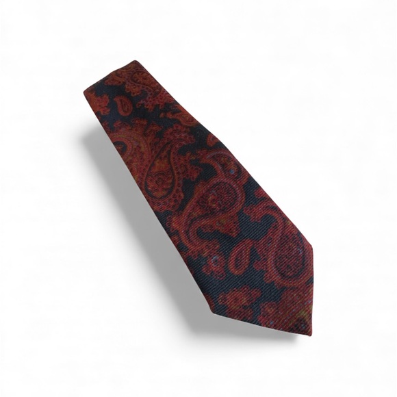 Other - Vintage 60s Skinny Paisley Tie